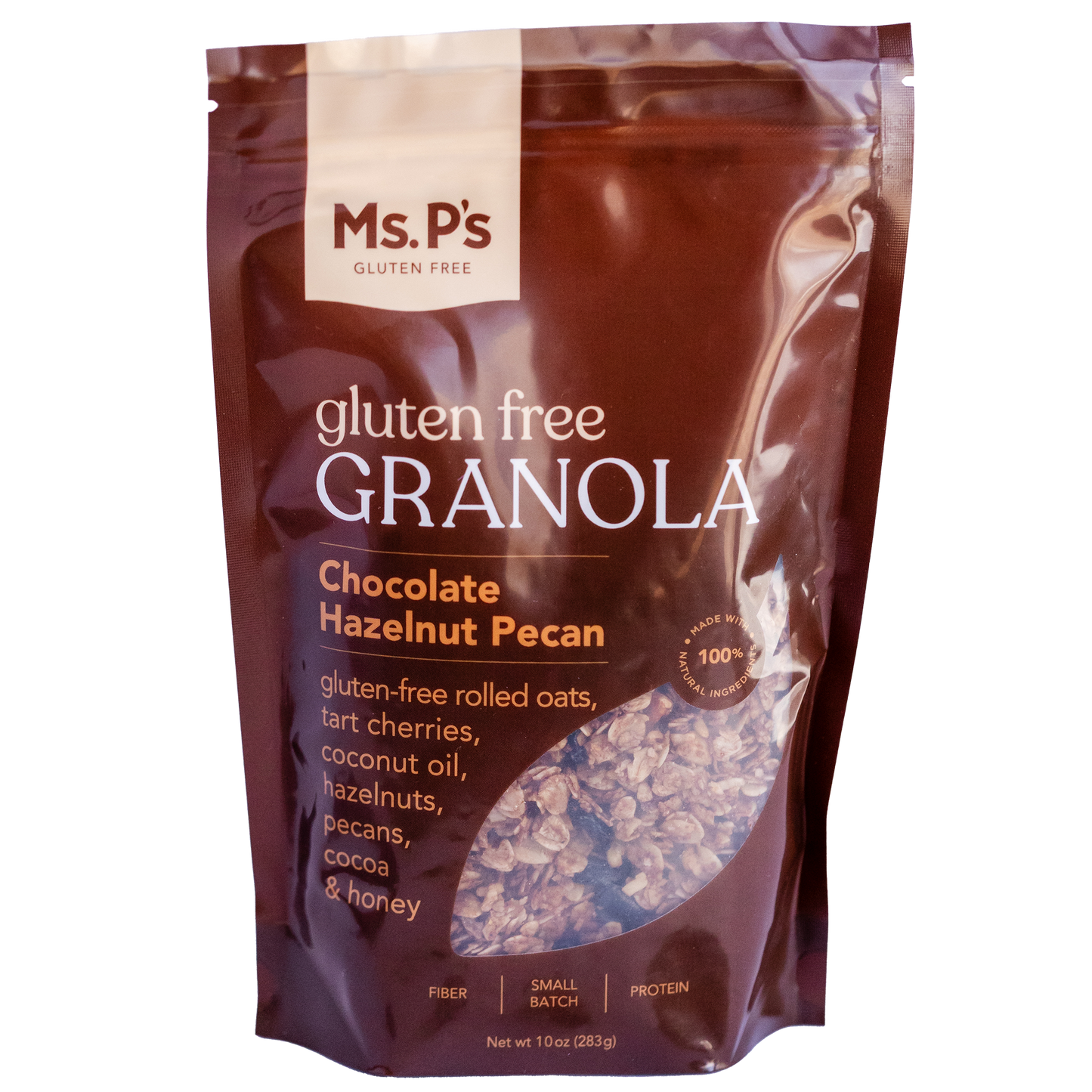 Chocolate Hazelnut Pecan Soft-Baked Gluten-Free Granola