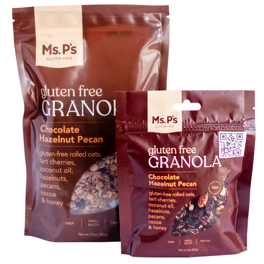 Chocolate Hazelnut Pecan Soft-Baked Gluten-Free Granola