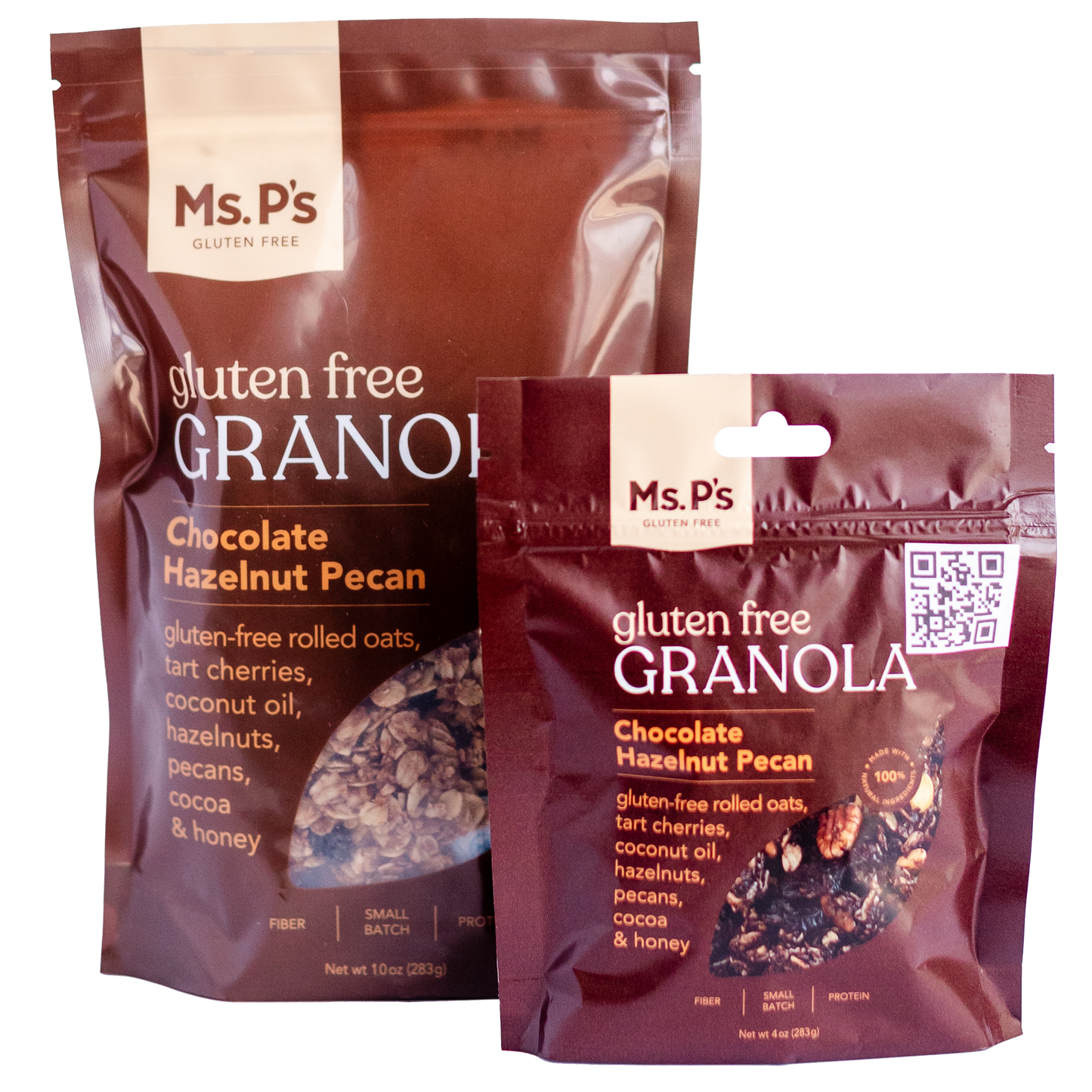 Chocolate Hazelnut Pecan Soft-Baked Gluten-Free Granola